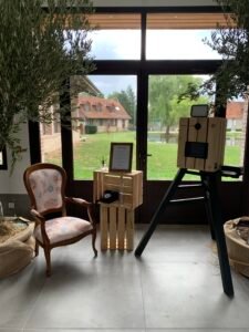 Photobooth Smile Box et livre d'or audio au domaine de Collen