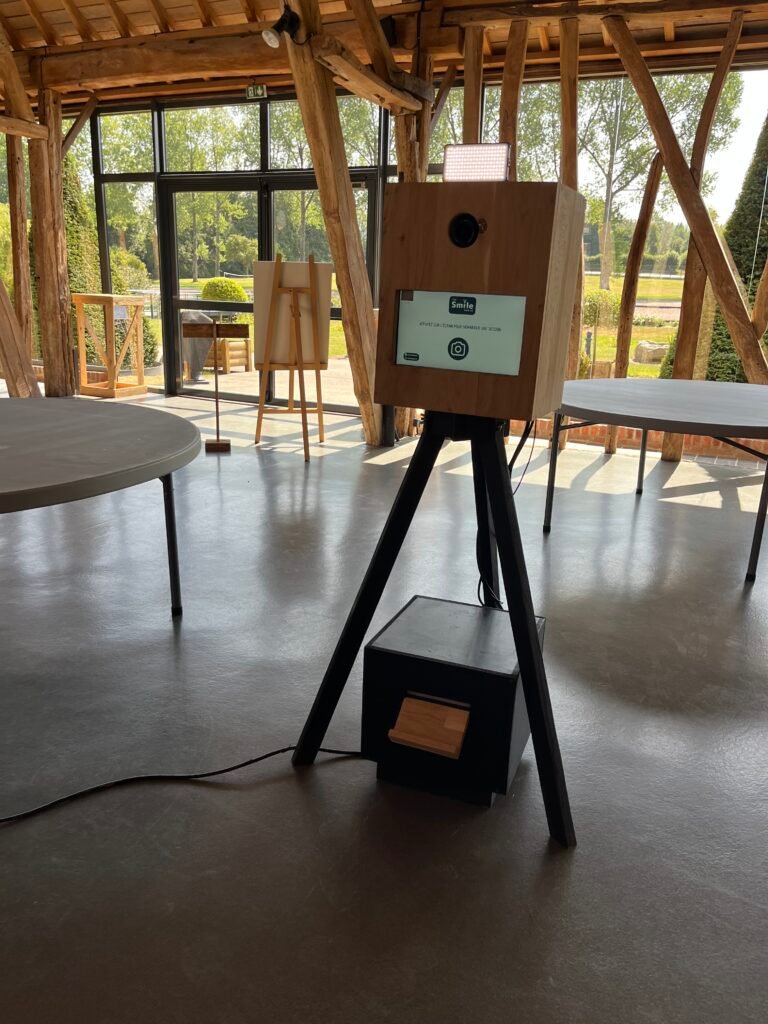Photobooth au domaine de la Traxène pour un mariage